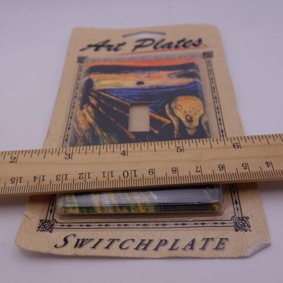 Art Plates Switchplate Single-Gang Switch Plate feat Edvard Munch's The Scream - Picture 6 of 16